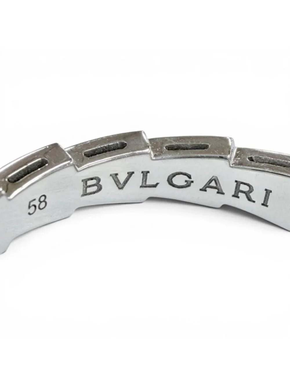 Bvlgari Serpenti Viper Ring White Gold